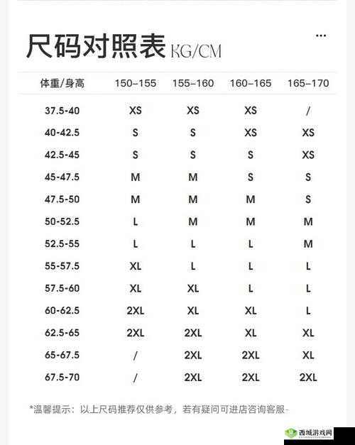 国产尺码-欧洲尺码 2024 之对比分析